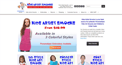 Desktop Screenshot of kidsartistsmocks.com